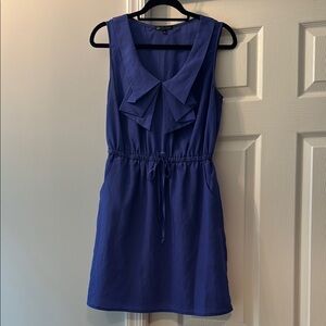 BeBop Blue Sleeveless Sundress with Sailor Collar